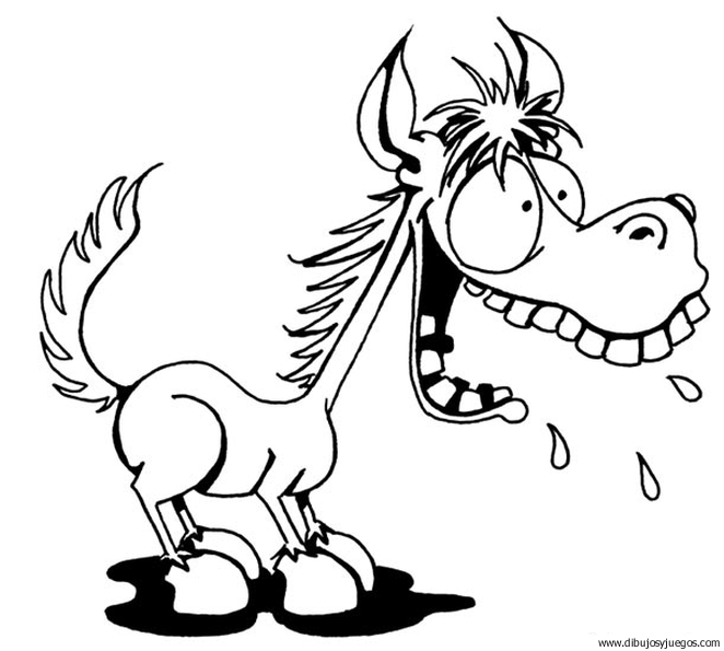 dibujo-de-caballo-042 | Dibujos y juegos, para pintar y colorear dibujo-de-caballo-042 | Dibujos y juegos, para pintar y colorear