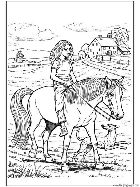 dibujo-de-caballo-173 | Dibujos y juegos, para pintar y colorear dibujo-de-caballo-173 | Dibujos y juegos, para pintar y colorear