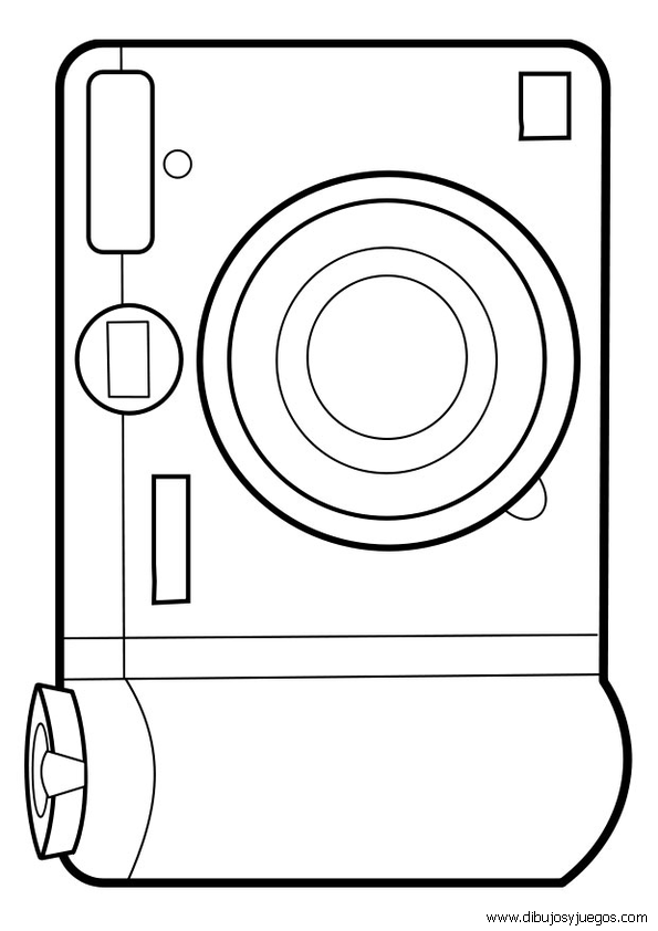 dibujo-de-camara-fotografica | Dibujos y juegos, para pintar y ... dibujo-de-camara-fotografica | Dibujos y juegos, para pintar y ...