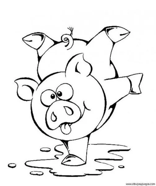 dibujo-de-cerdo-38 | Dibujos y juegos, para pintar y colorear dibujo-de-cerdo-38 | Dibujos y juegos, para pintar y colorear