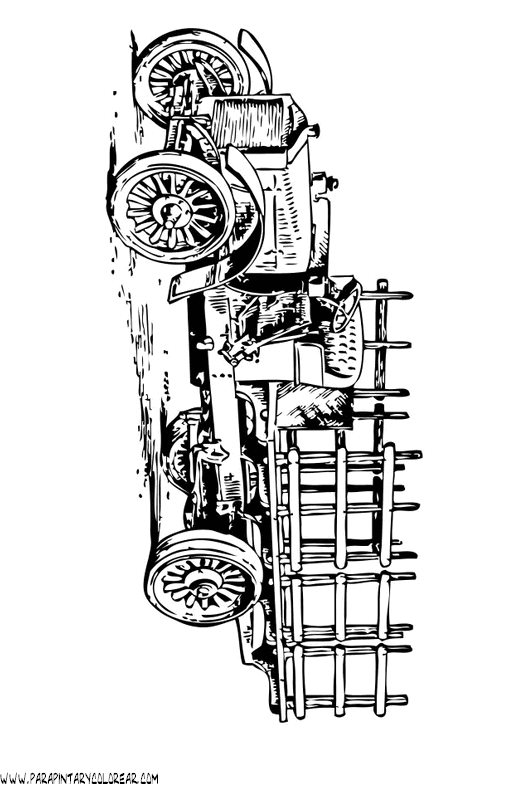 dibujo-de-coche-antiguo-para- ...