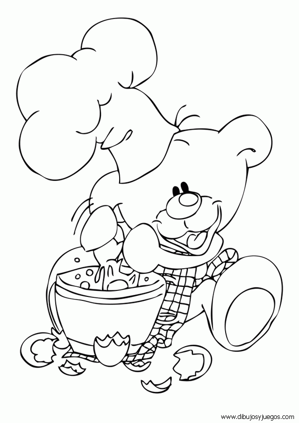 dibujo-de-cocinero-019 | Dibujos y juegos, para pintar y colorear dibujo-de-cocinero-019 | Dibujos y juegos, para pintar y colorear