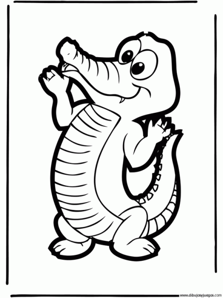 dibujo-de-cocodrilo-18 | Dibujos y juegos, para pintar y colorear dibujo-de-cocodrilo-18 | Dibujos y juegos, para pintar y colorear