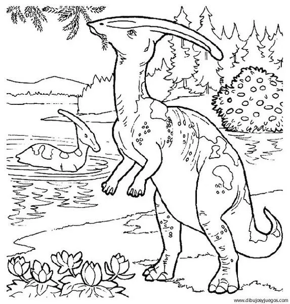 dibujo-de-dinosaurio-292 | Dibujos y juegos, para pintar y colorear dibujo-de-dinosaurio-292 | Dibujos y juegos, para pintar y colorear