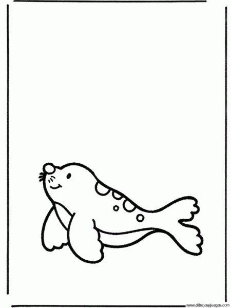 dibujo-de-foca-011 | Dibujos y juegos, para pintar y colorear dibujo-de-foca-011 | Dibujos y juegos, para pintar y colorear