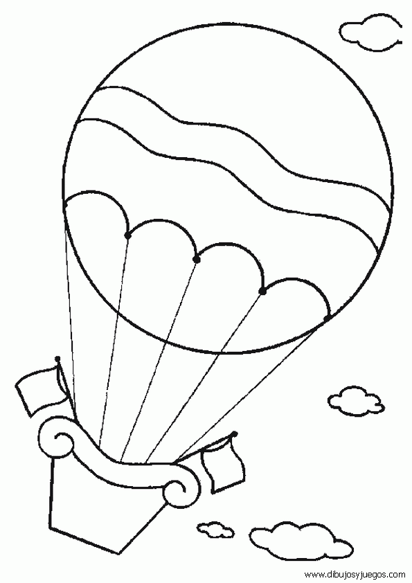 dibujo-de-globos-aeroestaticos-para-colorear-008 | Dibujos y ... dibujo-de-globos-aeroestaticos-para-colorear-008 | Dibujos y ...