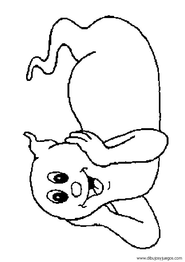 dibujo-de-halloween-fantasma-012 | Dibujos y juegos, para pintar y ...