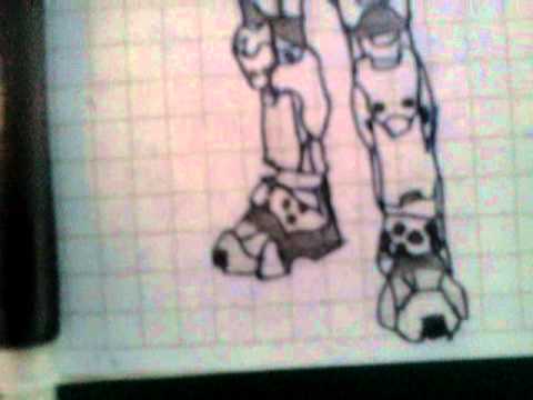 Dibujo de: HALO (jefe maestro) xD - YouTube Dibujo de: HALO (jefe maestro) xD - YouTube