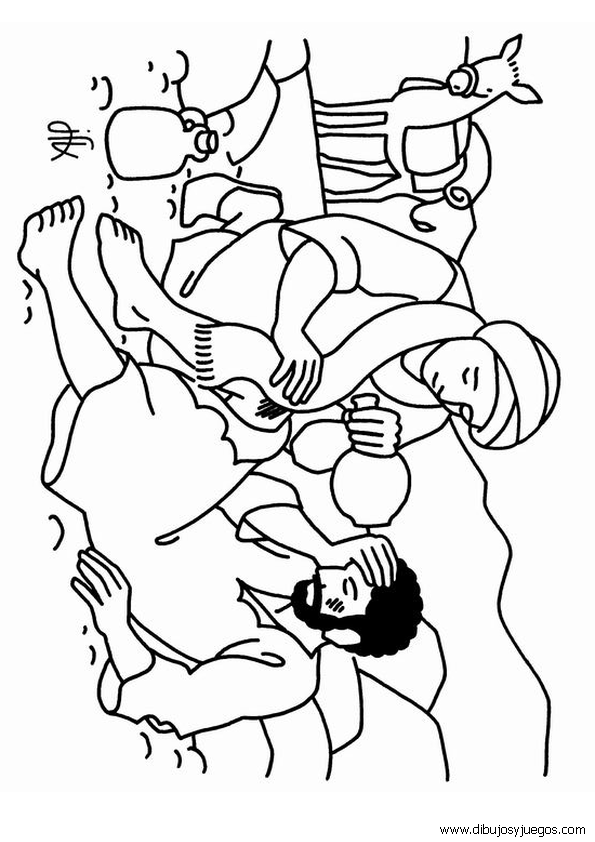 dibujo-de-la-biblia-011-el-buen-samaritano | Dibujos y juegos, para pintar y colorear dibujo-de-la-biblia-011-el-buen-samaritano | Dibujos y juegos, para pintar y colorear