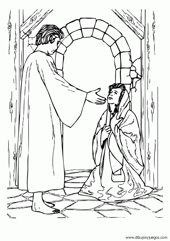 dibujo-de-la-biblia-095-maria-magdalena | Dibujos y juegos, para ... dibujo-de-la-biblia-095-maria-magdalena | Dibujos y juegos, para ...