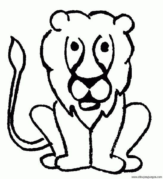dibujo-de-leon-005 | Dibujos y juegos, para pintar y colorear dibujo-de-leon-005 | Dibujos y juegos, para pintar y colorear