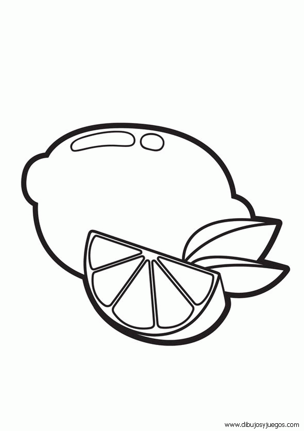 dibujo-de-limon-001 | Dibujos y juegos, para pintar y colorear dibujo-de-limon-001 | Dibujos y juegos, para pintar y colorear