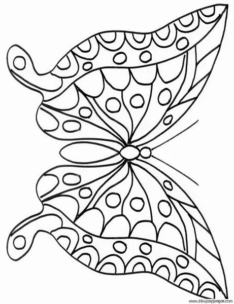 Mariposas para dibujar dificiles - Imagui