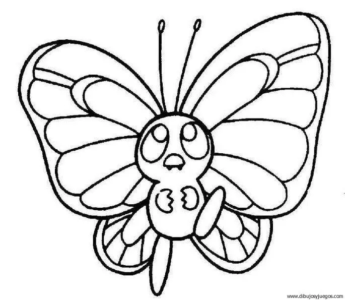 dibujo-de-mariposa-107 | Dibujos y juegos, para pintar y colorear dibujo-de-mariposa-107 | Dibujos y juegos, para pintar y colorear