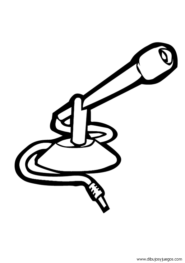 dibujo-de-microfono | Dibujos y juegos, para pintar y colorear dibujo-de-microfono | Dibujos y juegos, para pintar y colorear