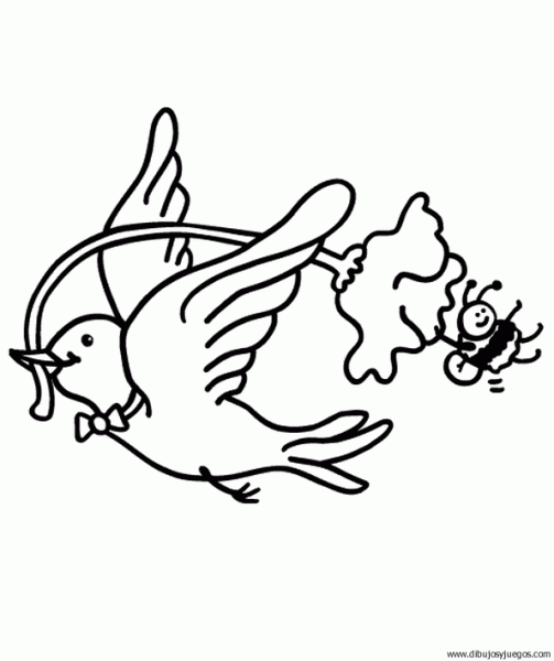 dibujo-de-pajaro-010 | Dibujos y juegos, para pintar y colorear dibujo-de-pajaro-010 | Dibujos y juegos, para pintar y colorear