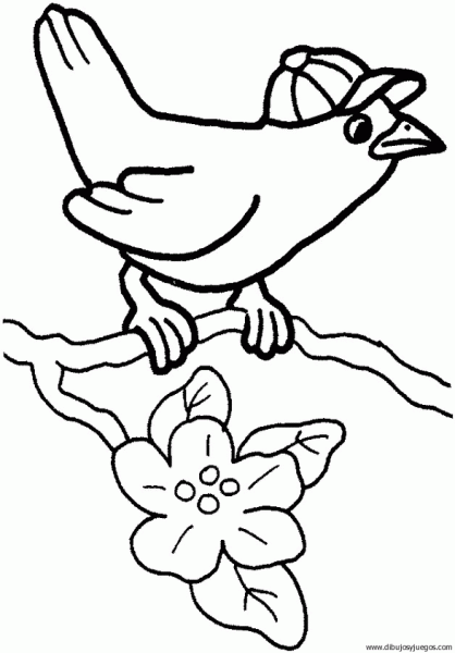 dibujo-de-pajaro-120 | Dibujos y juegos, para pintar y colorear dibujo-de-pajaro-120 | Dibujos y juegos, para pintar y colorear