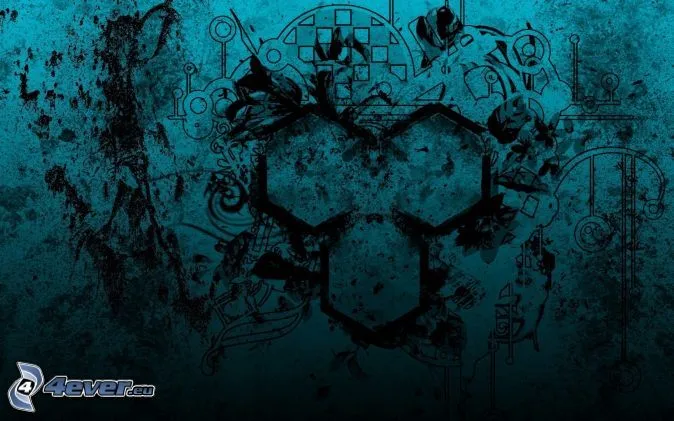 dibujo-de-pantalla-abstracto,- ...