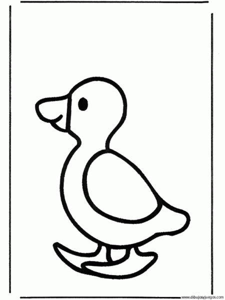 dibujo-de-pato-025 | Dibujos y juegos, para pintar y colorear dibujo-de-pato-025 | Dibujos y juegos, para pintar y colorear