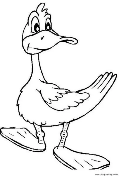 dibujo-de-pato-053 | Dibujos y juegos, para pintar y colorear dibujo-de-pato-053 | Dibujos y juegos, para pintar y colorear