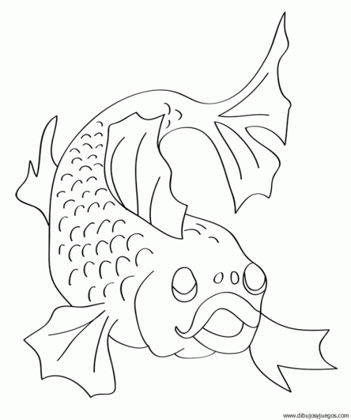 dibujo-de-pez-083 | Dibujos y juegos, para pintar y colorear dibujo-de-pez-083 | Dibujos y juegos, para pintar y colorear