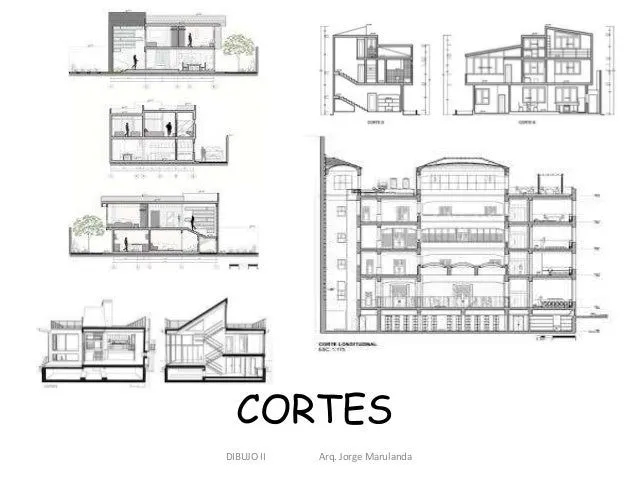 dibujo-de-plantas-fachadas-y- ...