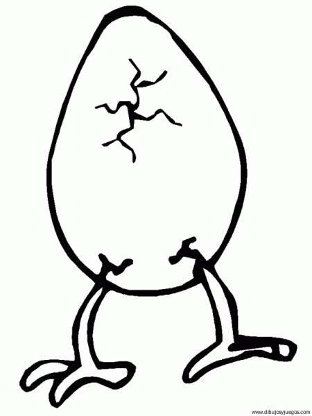 dibujo-de-pollito-024 | Dibujos y juegos, para pintar y colorear dibujo-de-pollito-024 | Dibujos y juegos, para pintar y colorear