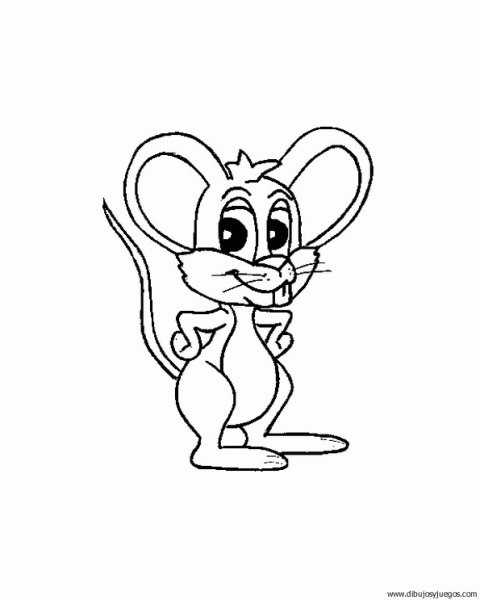dibujo-de-raton-033 | Dibujos y juegos, para pintar y colorear dibujo-de-raton-033 | Dibujos y juegos, para pintar y colorear