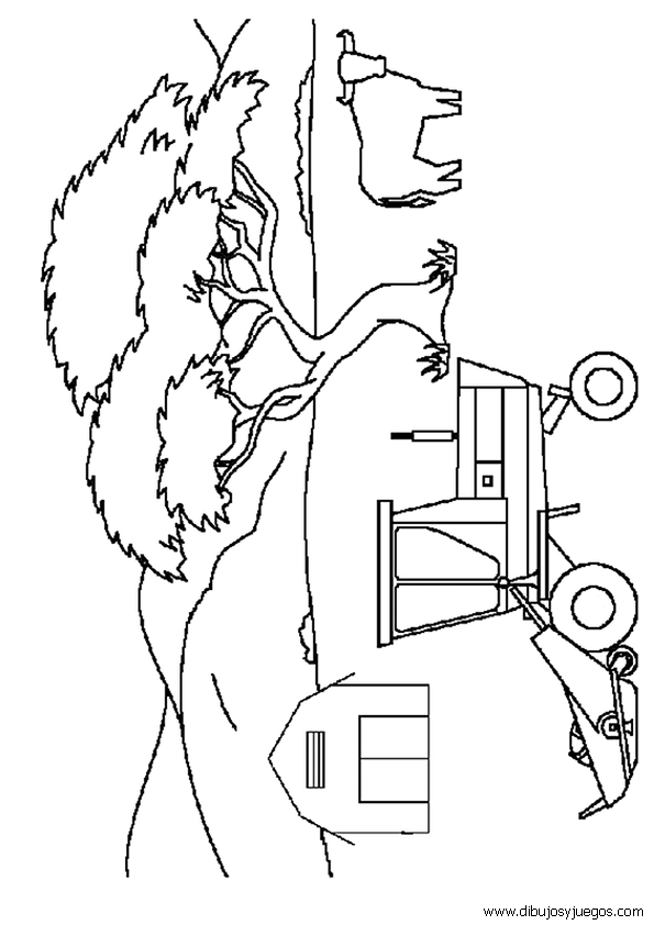 dibujo-de-tractor-para-colorear-016 | Dibujos y juegos, para pintar y colorear dibujo-de-tractor-para-colorear-016 | Dibujos y juegos, para pintar y colorear
