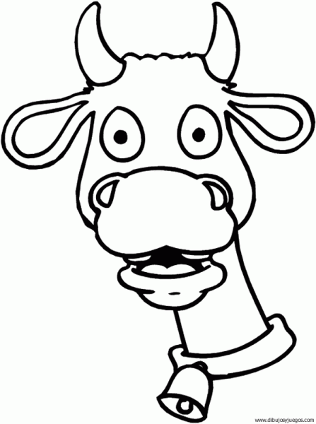 dibujo-de-vaca-035 | Dibujos y juegos, para pintar y colorear dibujo-de-vaca-035 | Dibujos y juegos, para pintar y colorear