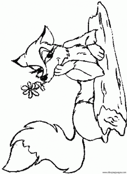 dibujo-de-zorro-009 | Dibujos y juegos, para pintar y colorear dibujo-de-zorro-009 | Dibujos y juegos, para pintar y colorear
