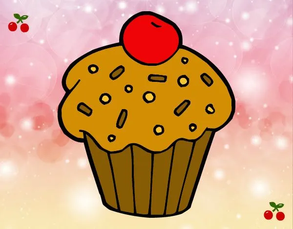 Dibujo de delicioso bizcocho¡¡ pintado por Lili_17_ en Dibujos.net ...