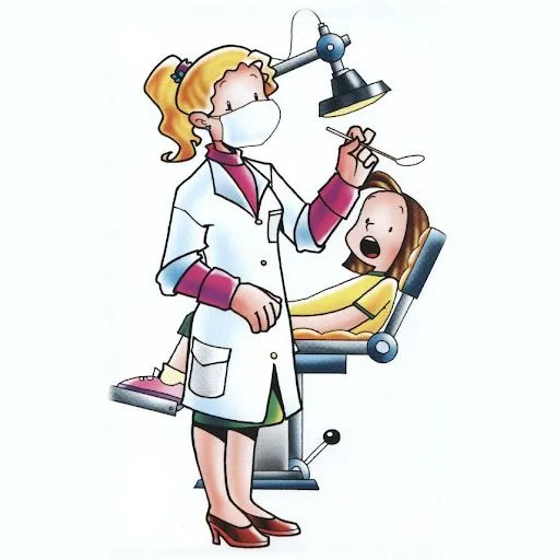Dibujo dentista infantil - Imagui