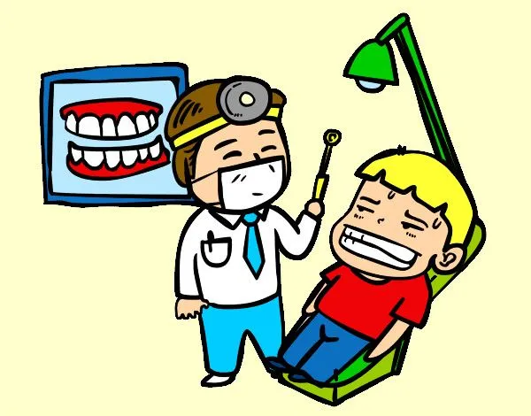 Dibujo de Dentista con paciente pintado por Queyla en Dibujos.net ...