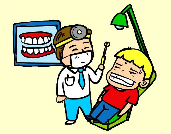 Dibujo de Dentista con paciente pintado por Queyla en Dibujos.net ... Dibujo de Dentista con paciente pintado por Queyla en Dibujos.net ...