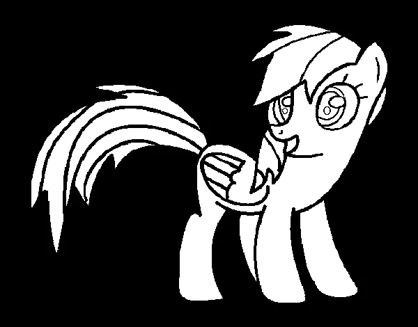 Dibujo de Derpy para Colorear