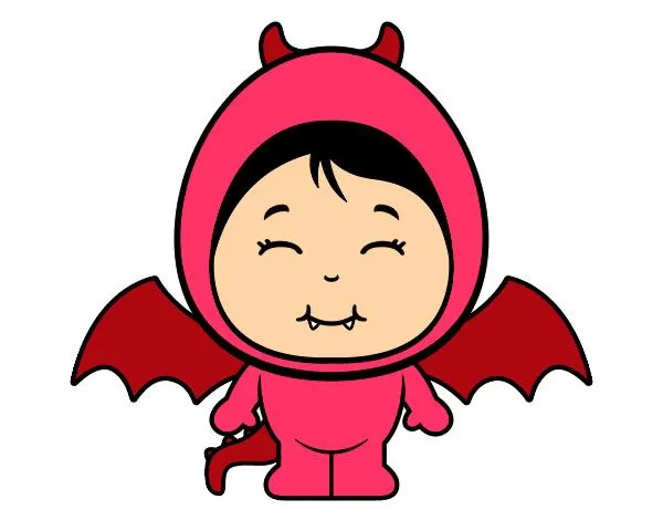 Dibujo de la diablita pintado por Juliana01 en Dibujos.net el día ... Dibujo de la diablita pintado por Juliana01 en Dibujos.net el día ...