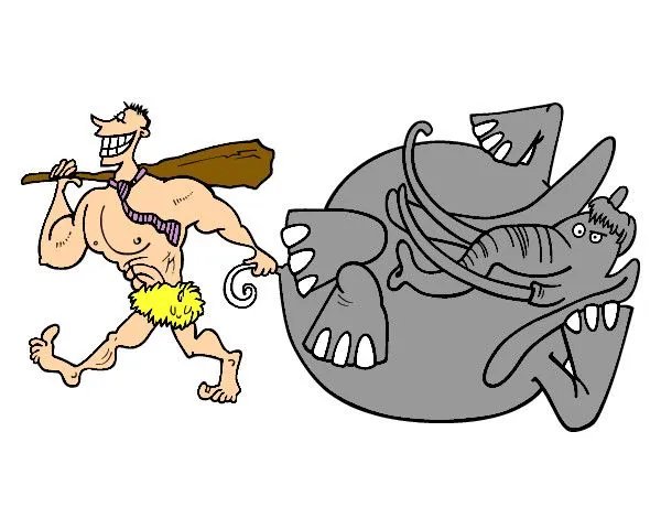 Dibujo de dibujo caza de elefante pintado por Saskiakaty en ... Dibujo de dibujo caza de elefante pintado por Saskiakaty en ...