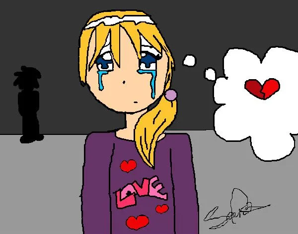 Dibujo de El dibujo que hice cuando tenía 9 añitos pintado por ... Dibujo de El dibujo que hice cuando tenía 9 añitos pintado por ...