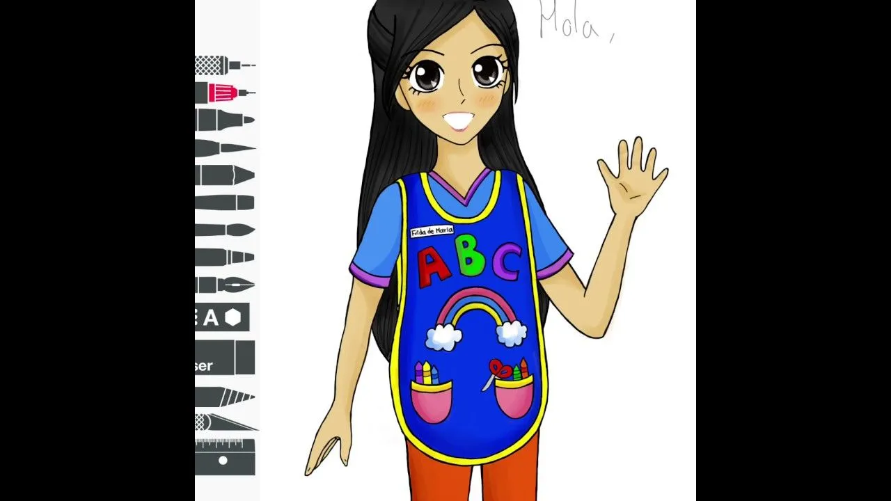 DIBUJO DIGITALIZADO DE LA EDUCADORA CREATIVA - YouTube DIBUJO DIGITALIZADO DE LA EDUCADORA CREATIVA - YouTube