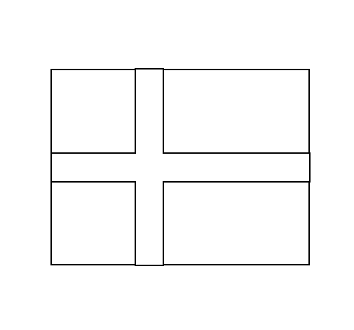 Dibujo de Dinamarca para Colorear - Dibujos.net Dibujo de Dinamarca para Colorear - Dibujos.net