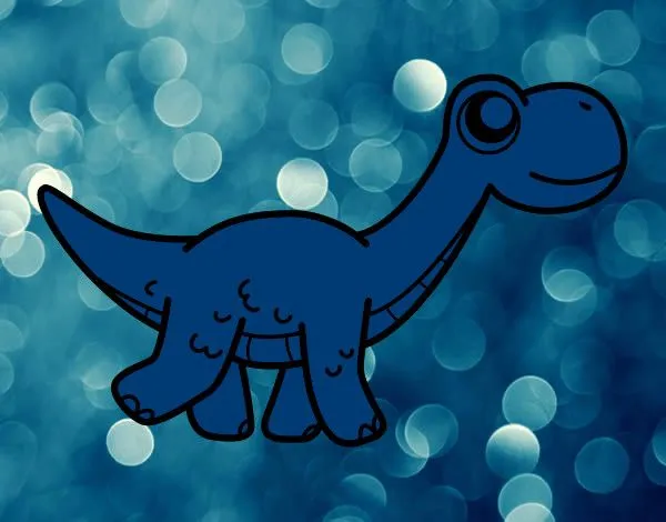 Dibujo de DINOSAURIO HERBIVORO pintado por Ruben-rayo en Dibujos ... Dibujo de DINOSAURIO HERBIVORO pintado por Ruben-rayo en Dibujos ...
