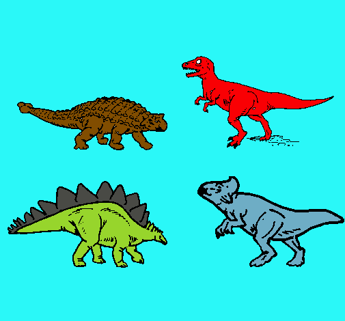 Dibujo de Dinosaurios de tierra pintado por Dinorey en Dibujos.net ...