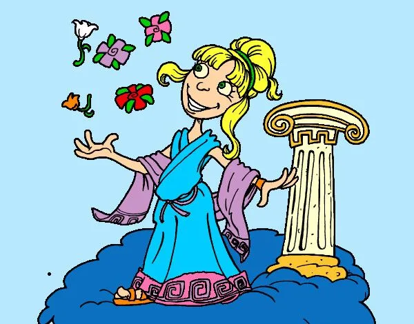 Dibujo de Diosa Atenea pintado por Queyla en Dibujos.net el día 06 ... Dibujo de Diosa Atenea pintado por Queyla en Dibujos.net el día 06 ...