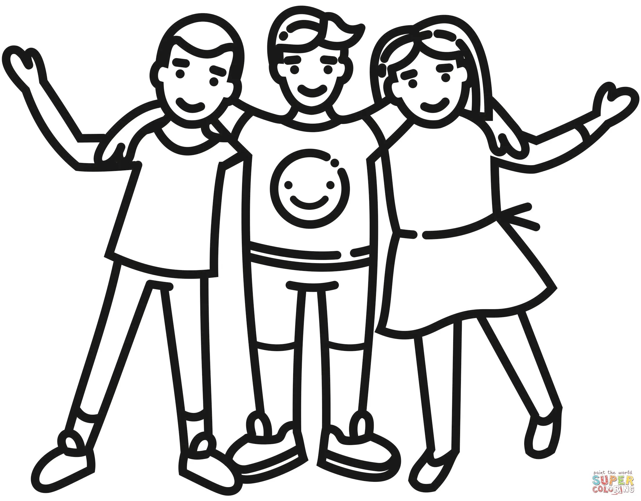 Dibujo de Diversidad para colorear | Dibujos para colorear imprimir gratis Dibujo de Diversidad para colorear | Dibujos para colorear imprimir gratis