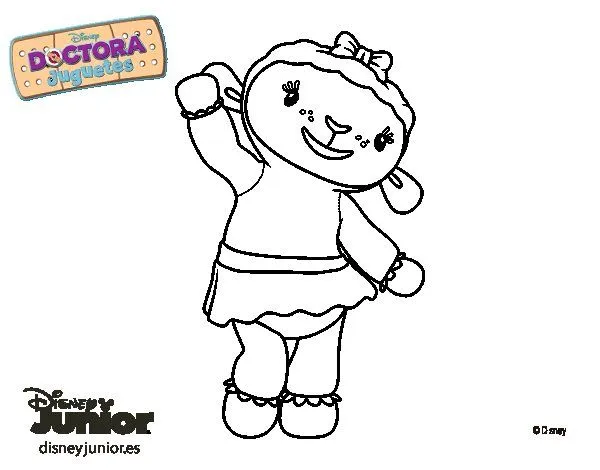 Dibujo de La doctora juguetes - Lanitas para Colorear - Dibujos.net Dibujo de La doctora juguetes - Lanitas para Colorear - Dibujos.net