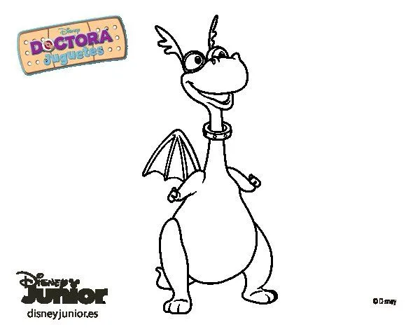 Dibujo de La doctora juguetes - Valentín para Colorear - Dibujos.net Dibujo de La doctora juguetes - Valentín para Colorear - Dibujos.net