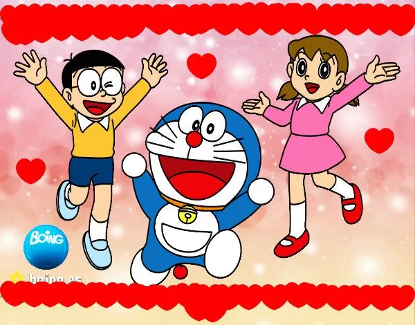 Dibujo de Doraemon y amigos pintado por Amunyan en Dibujos.net el ... Dibujo de Doraemon y amigos pintado por Amunyan en Dibujos.net el ...