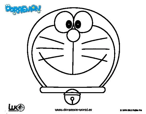 Dibujo de Doraemon, el gato cósmico para Colorear - Dibujos.net Dibujo de Doraemon, el gato cósmico para Colorear - Dibujos.net