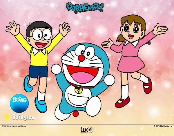 Dibujo de doraemon nobita shizuka pintado por Berryland en Dibujos ... Dibujo de doraemon nobita shizuka pintado por Berryland en Dibujos ...